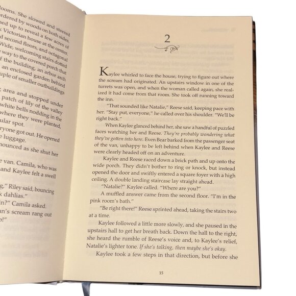 Victorian Mansion Flower shop Mysteries: Dormant Lies with Dust Jacket Bookmark - Picture 6 of 7